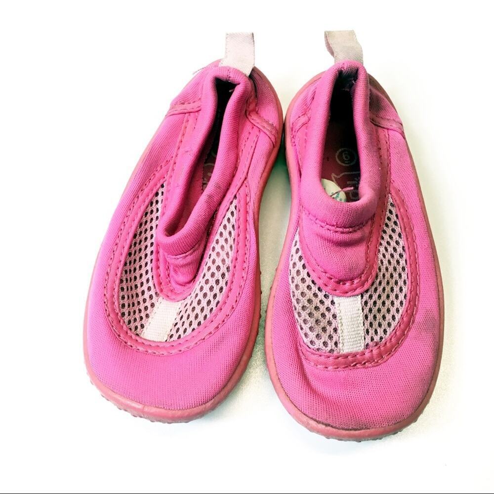 Toddler Girls Pink Water Shoes sz 6 iPlay Pink Water Shoes Size 6 toddler